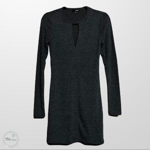 WILFRED FREE / long sleeve dress with keyhole